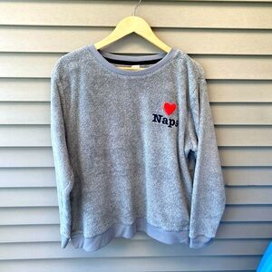 SO Furry Crewneck Sweatshirt - Women’s Size XXL